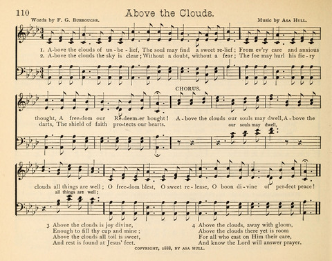 Happy Greetings: a Collection of Choice Original Hymns and Tunes page 110