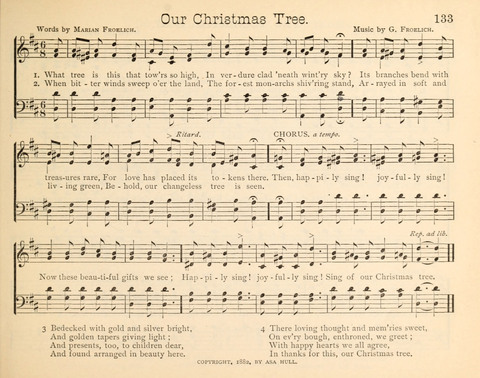 Happy Greetings: a Collection of Choice Original Hymns and Tunes page 133