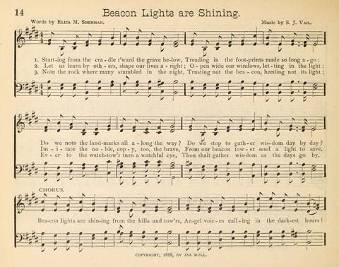 Happy Greetings: a Collection of Choice Original Hymns and Tunes page 14