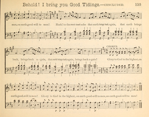 Happy Greetings: a Collection of Choice Original Hymns and Tunes page 153