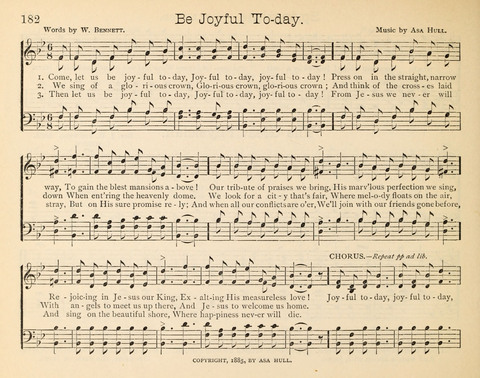 Happy Greetings: a Collection of Choice Original Hymns and Tunes page 182