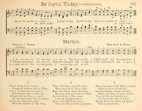 Happy Greetings: a Collection of Choice Original Hymns and Tunes page 183