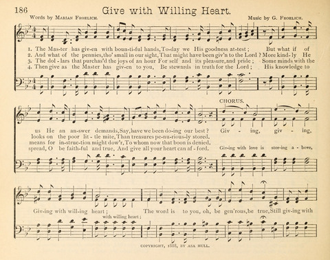 Happy Greetings: a Collection of Choice Original Hymns and Tunes page 186