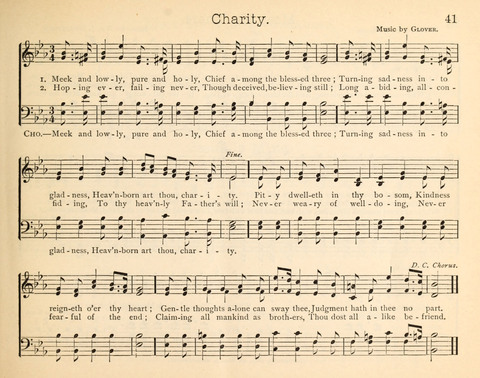 Happy Greetings: a Collection of Choice Original Hymns and Tunes page 41