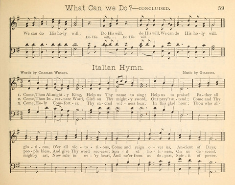 Happy Greetings: a Collection of Choice Original Hymns and Tunes page 59