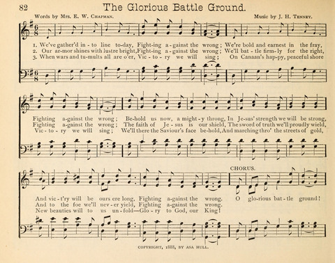 Happy Greetings: a Collection of Choice Original Hymns and Tunes page 82