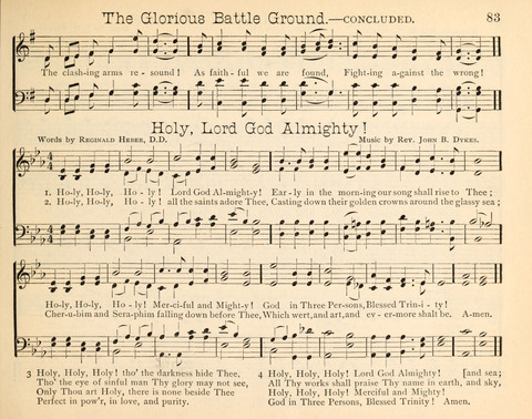 Happy Greetings: a Collection of Choice Original Hymns and Tunes page 83