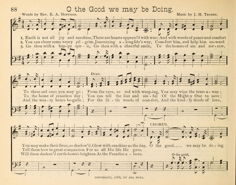 Happy Greetings: a Collection of Choice Original Hymns and Tunes page 88