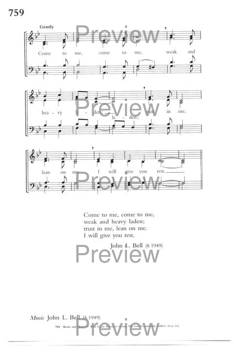 Hymns of Glory, Songs of Praise page 1393