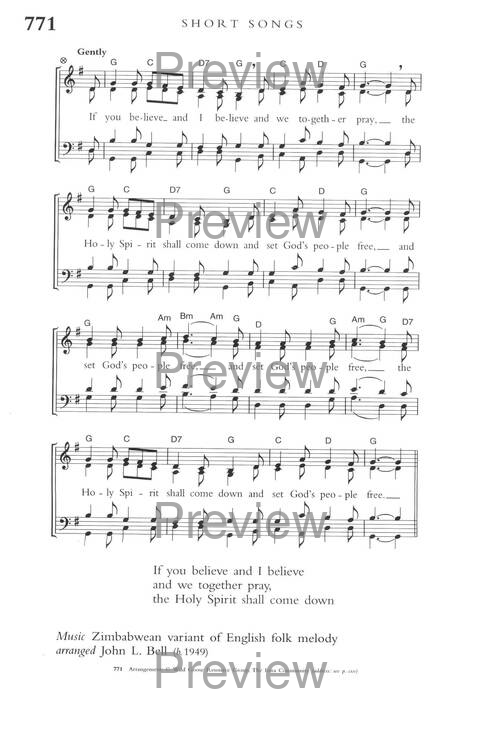 Hymns of Glory, Songs of Praise page 1404