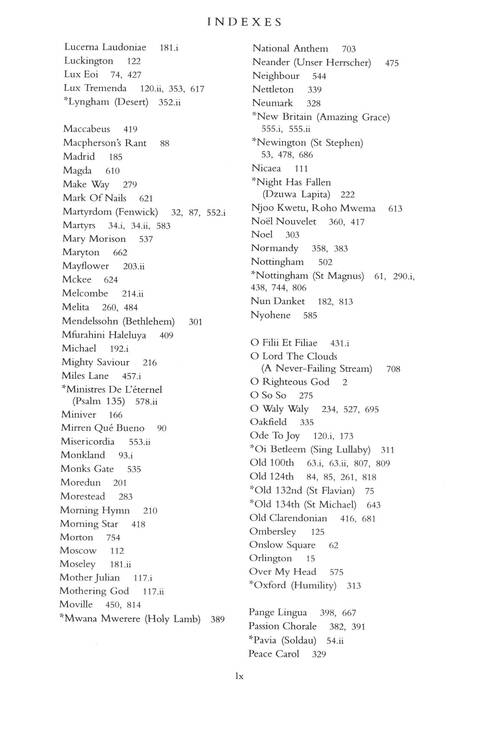 Hymns of Glory, Songs of Praise page 1493