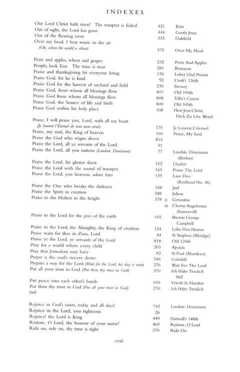 Hymns of Glory, Songs of Praise page 1541