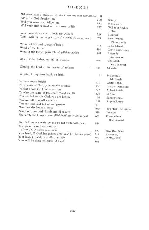 Hymns of Glory, Songs of Praise page 1547