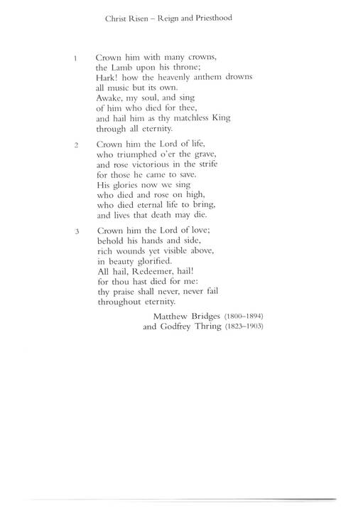 Hymns of Glory, Songs of Praise page 869