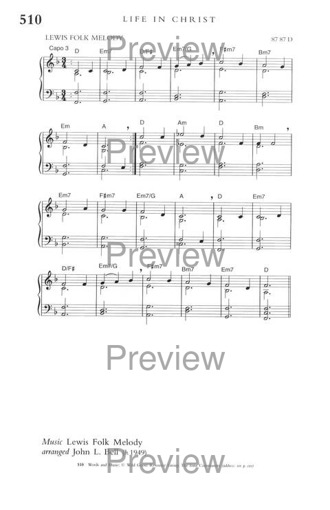 Hymns of Glory, Songs of Praise page 960