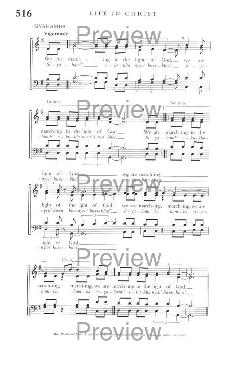 Hymns of Glory, Songs of Praise page 972