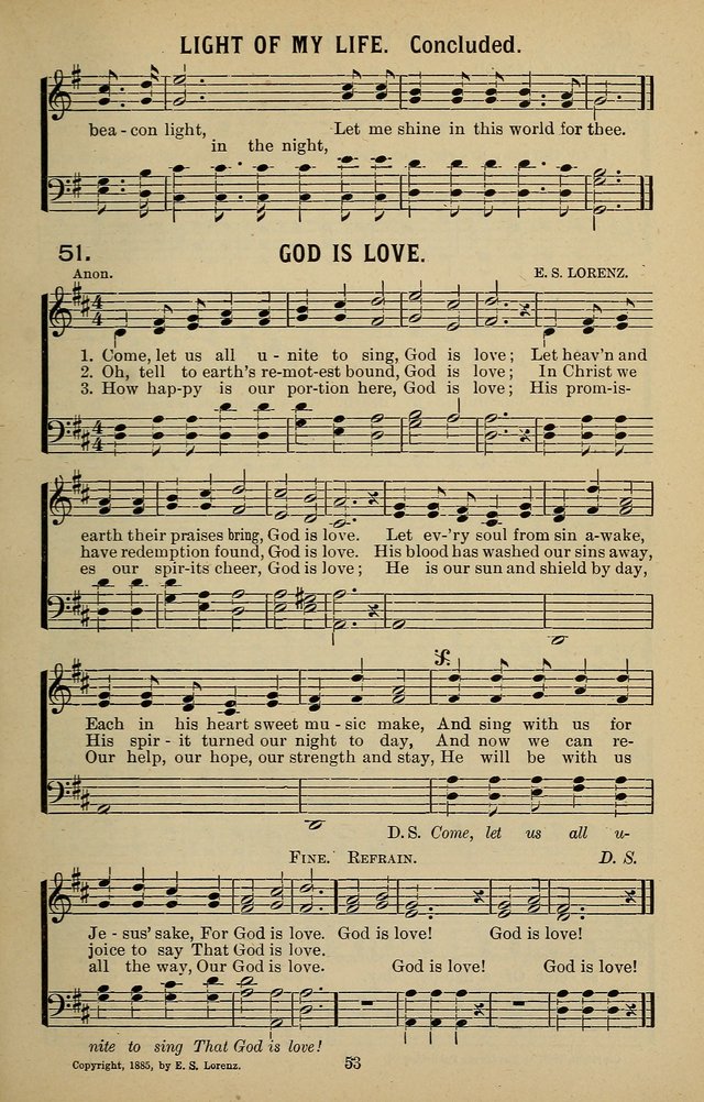 Hymns that Help: in Sunday schools, young people