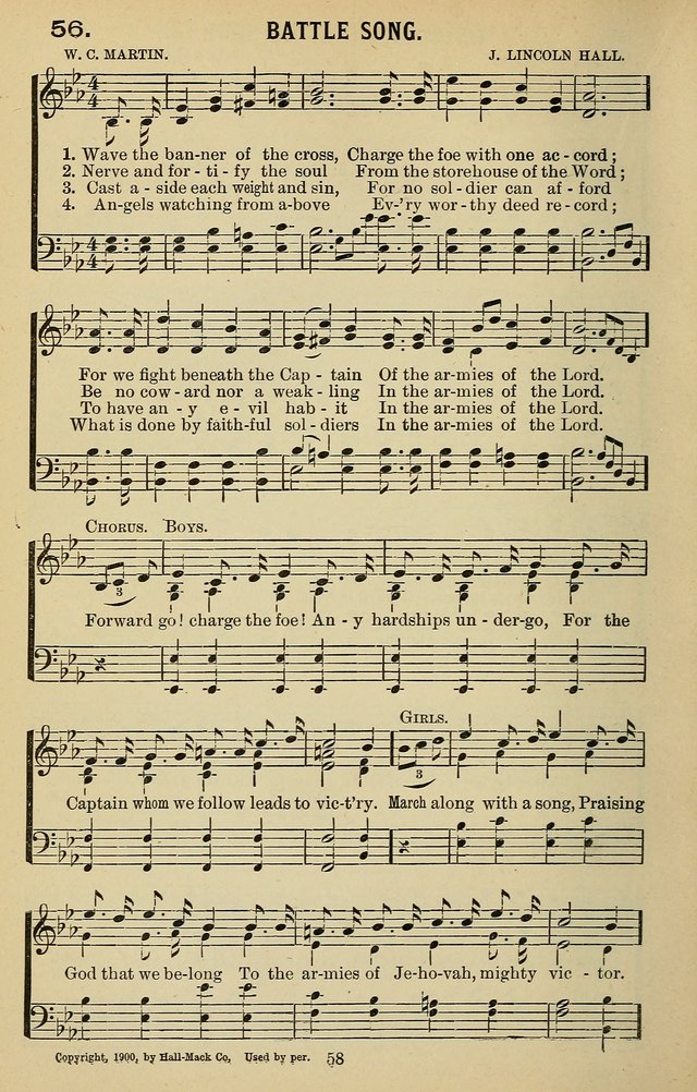 Hymns that Help: in Sunday schools, young people