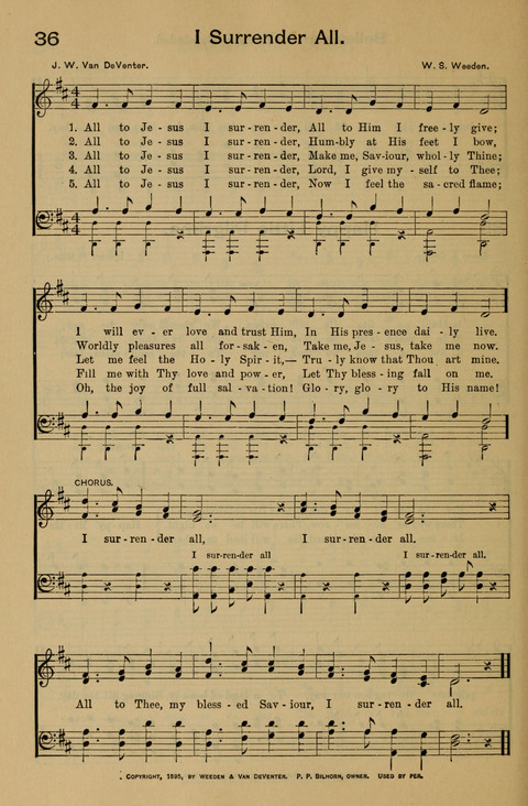 Hallowed Hymns: New and Old page 36