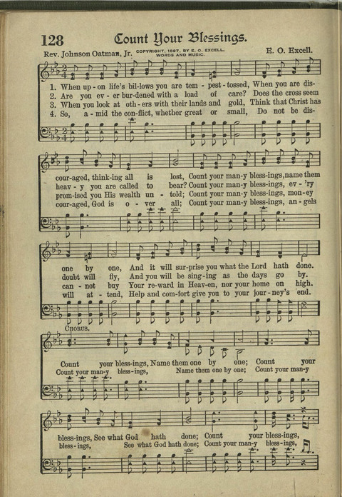 Harvest Hymns: Singable Gospel Songs page 128