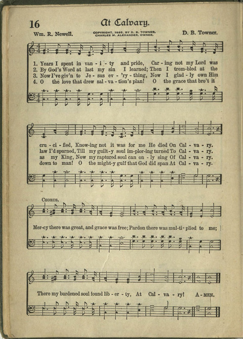 Harvest Hymns: Singable Gospel Songs page 16