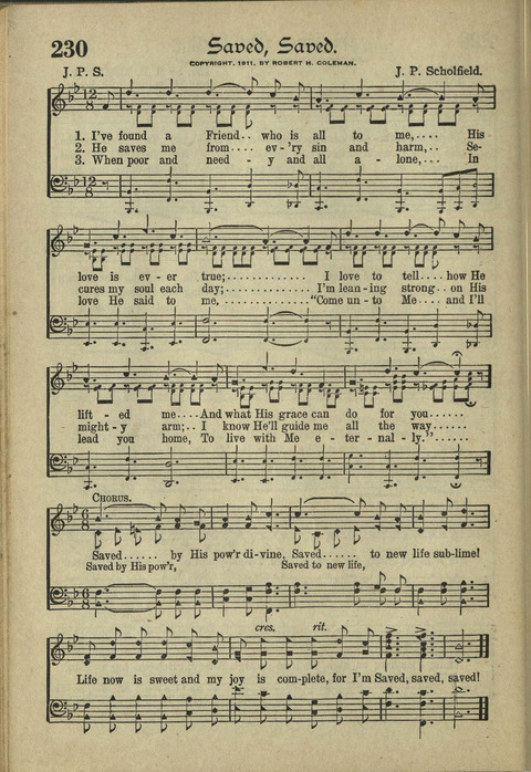 Harvest Hymns: Singable Gospel Songs page 204