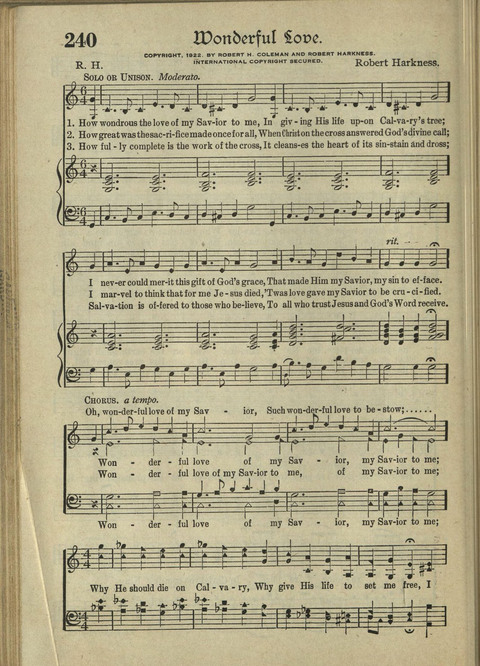 Harvest Hymns: Singable Gospel Songs page 214