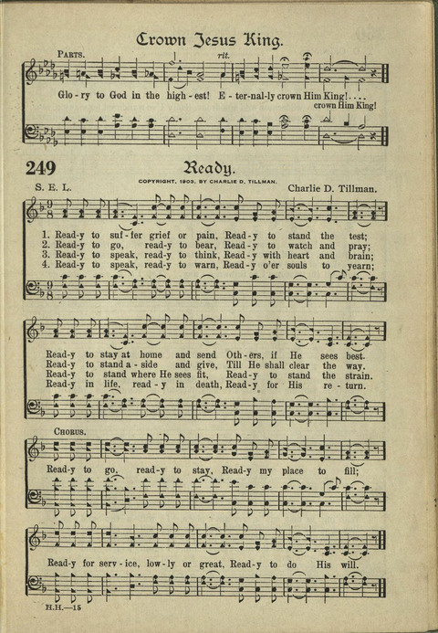 Harvest Hymns: Singable Gospel Songs page 223