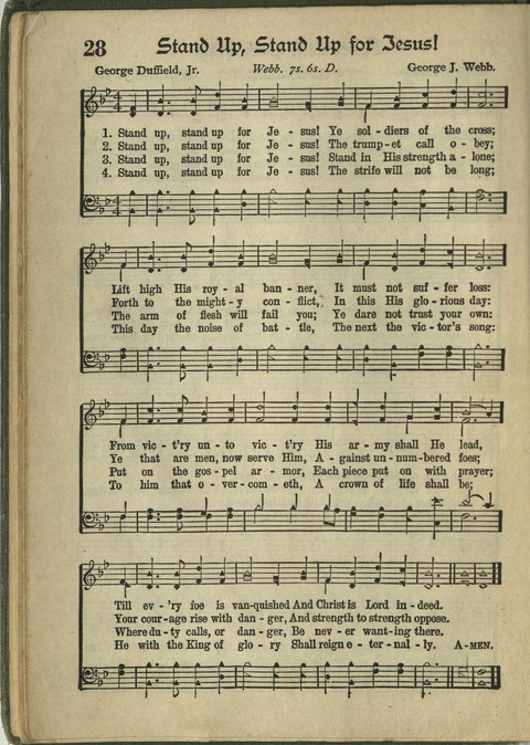 Harvest Hymns: Singable Gospel Songs page 28