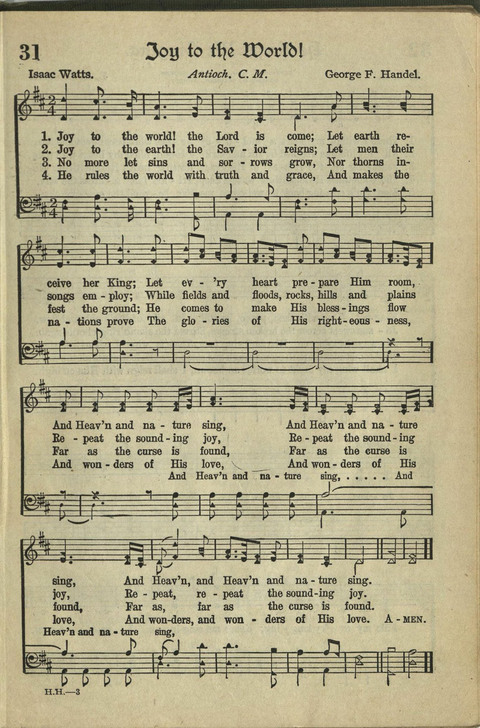 Harvest Hymns: Singable Gospel Songs page 31