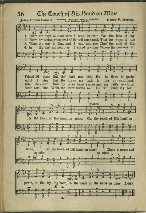 Harvest Hymns: Singable Gospel Songs page 56