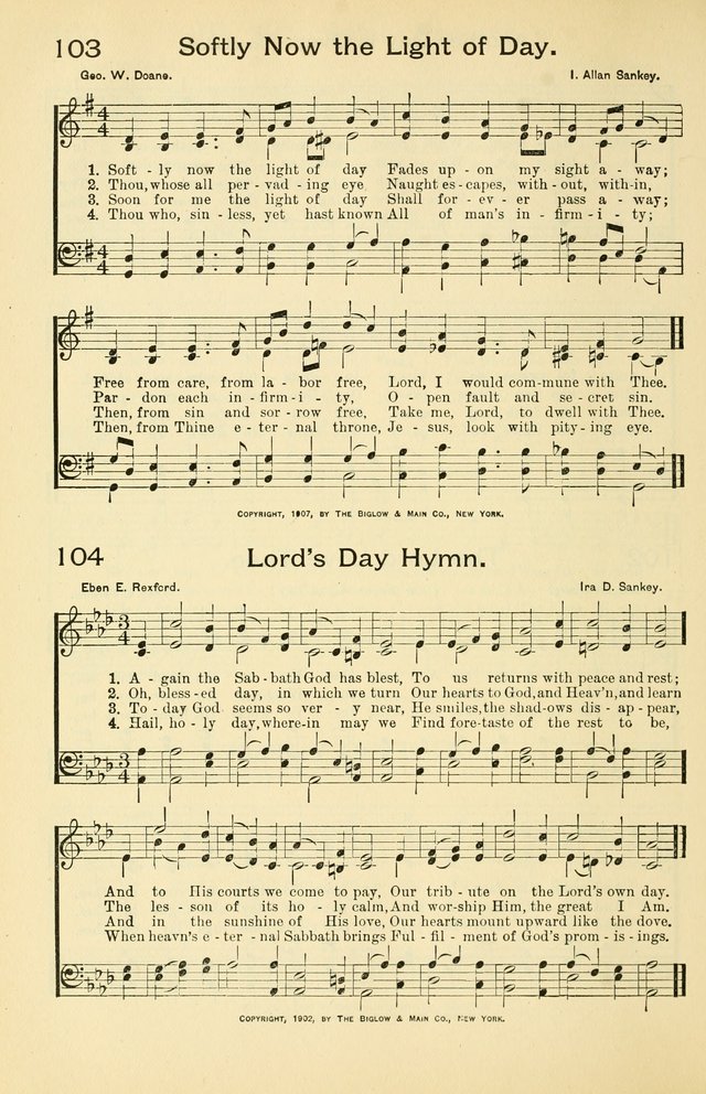 Hallowed Hymns, New and Old page 105