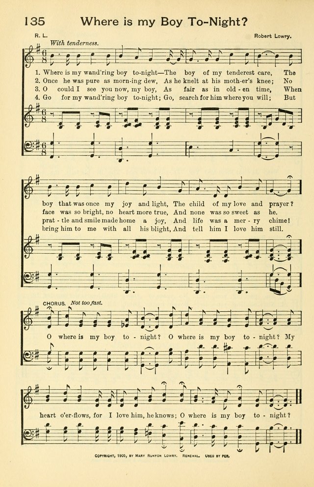 Hallowed Hymns, New and Old page 135