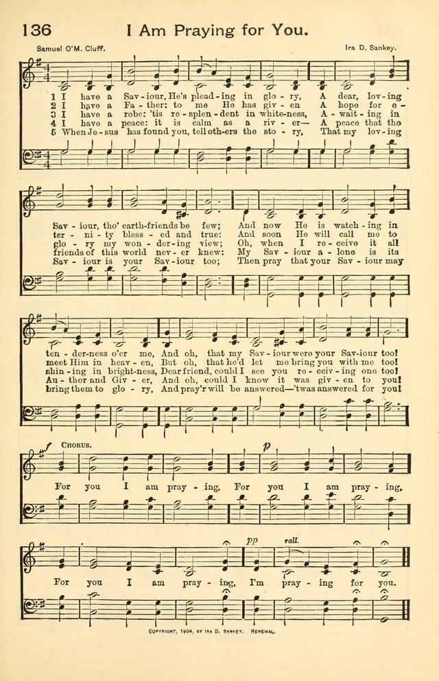 Hallowed Hymns, New and Old page 136