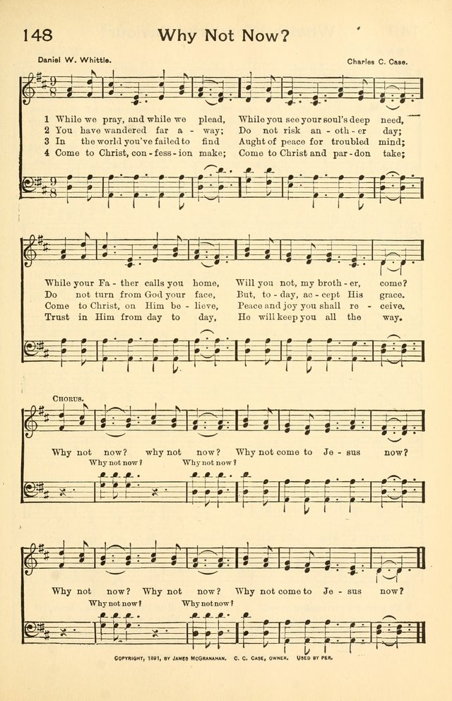 Hallowed Hymns, New and Old page 148