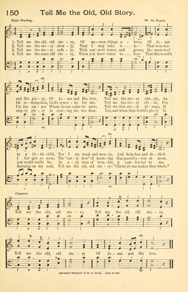 Hallowed Hymns, New and Old page 150