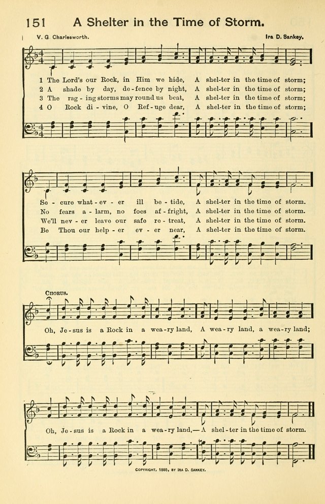 Hallowed Hymns, New and Old page 151