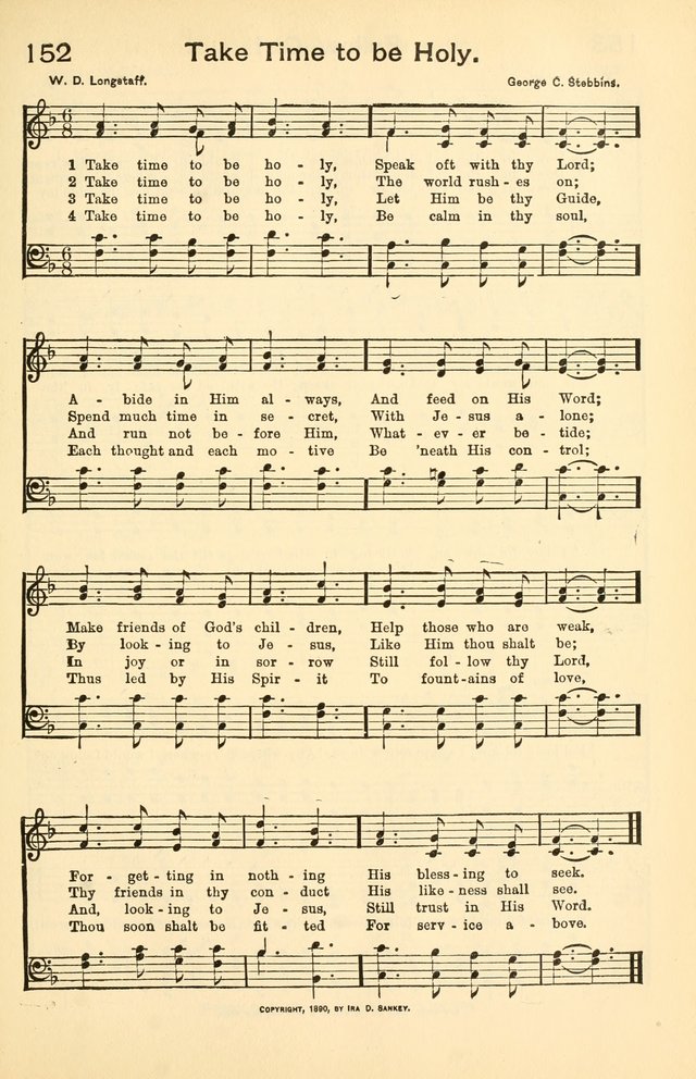 Hallowed Hymns, New and Old page 152