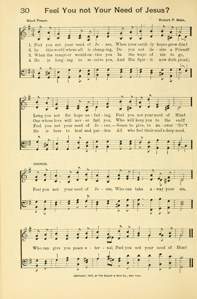 Hallowed Hymns, New and Old page 33