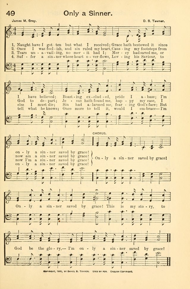 Hallowed Hymns, New and Old page 52