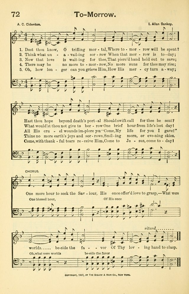 Hallowed Hymns, New and Old page 75