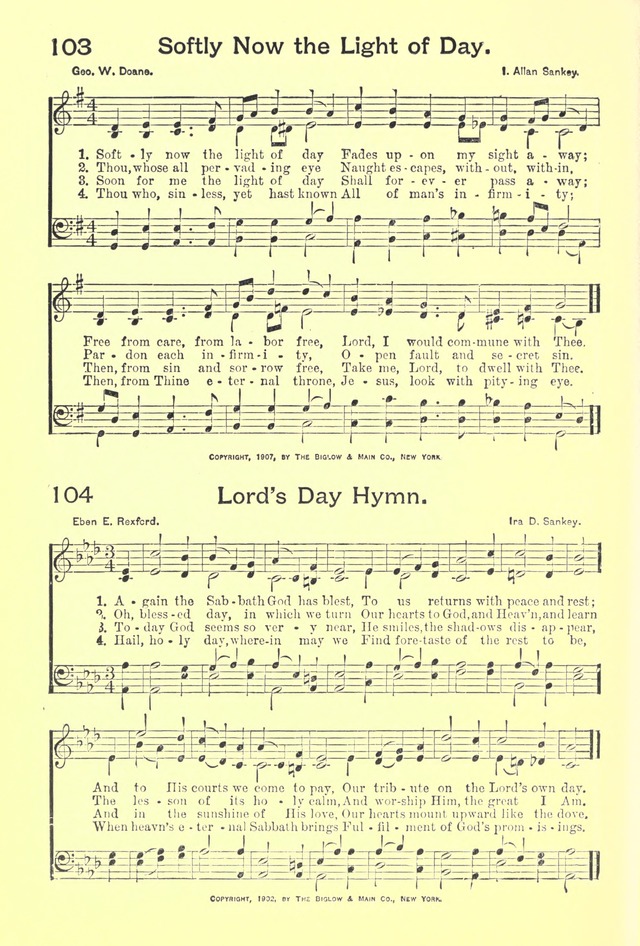 Hallowed Hymns, New and Old: for use in prayer and praise meetings, evangelistic services, sunday schools, young people