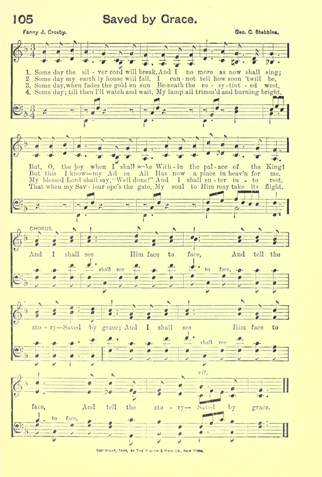 Hallowed Hymns, New and Old: for use in prayer and praise meetings, evangelistic services, sunday schools, young people