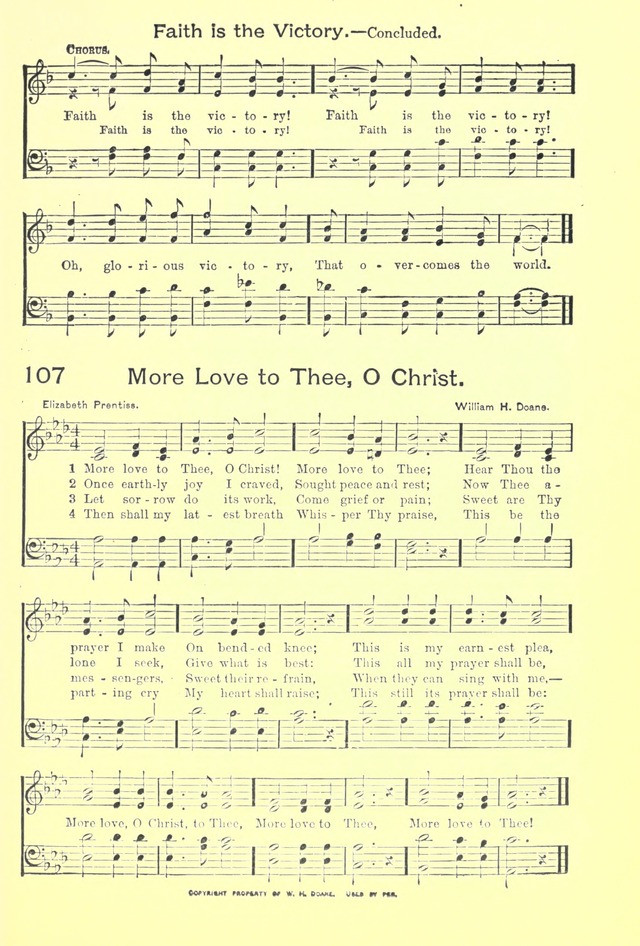 Hallowed Hymns, New and Old: for use in prayer and praise meetings, evangelistic services, sunday schools, young people