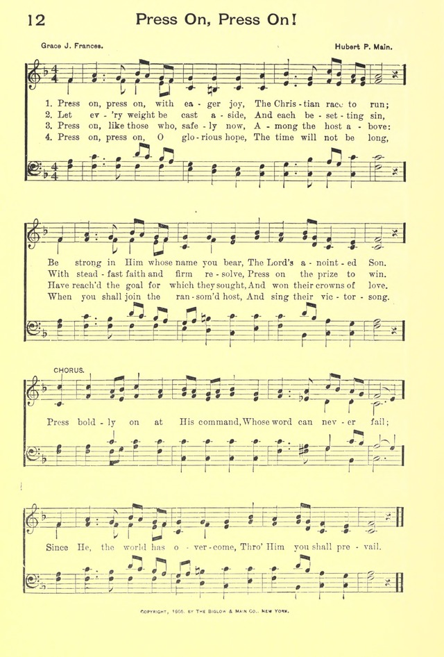 Hallowed Hymns, New and Old: for use in prayer and praise meetings, evangelistic services, sunday schools, young people