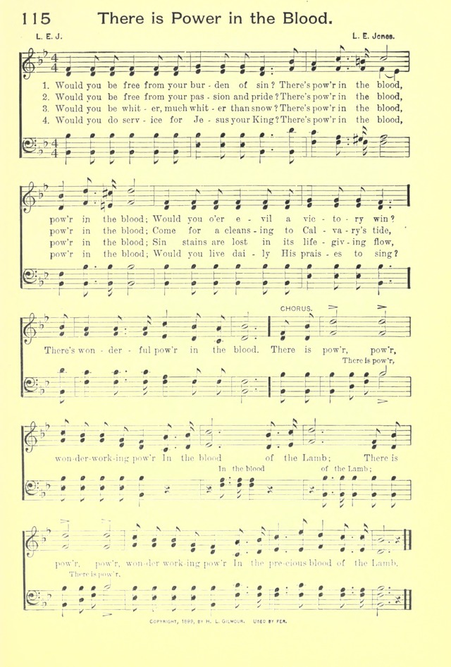 Hallowed Hymns, New and Old: for use in prayer and praise meetings, evangelistic services, sunday schools, young people