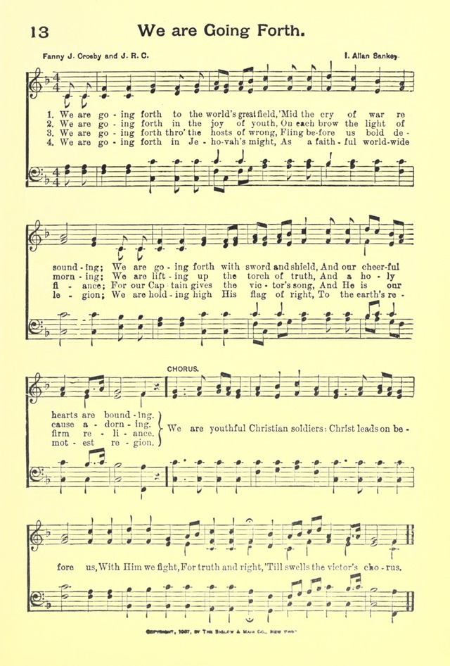 Hallowed Hymns, New and Old: for use in prayer and praise meetings, evangelistic services, sunday schools, young people