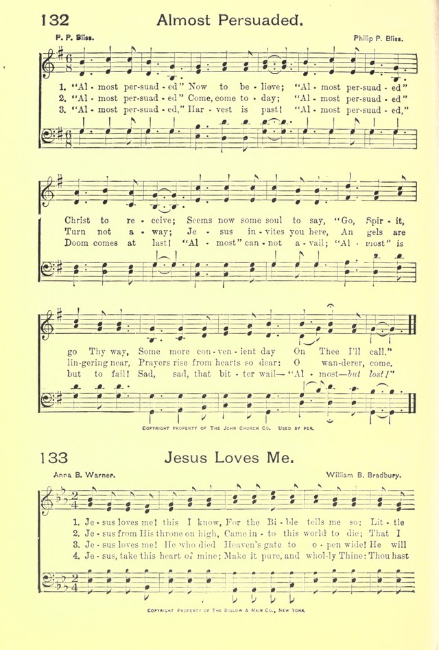 Hallowed Hymns, New and Old: for use in prayer and praise meetings, evangelistic services, sunday schools, young people