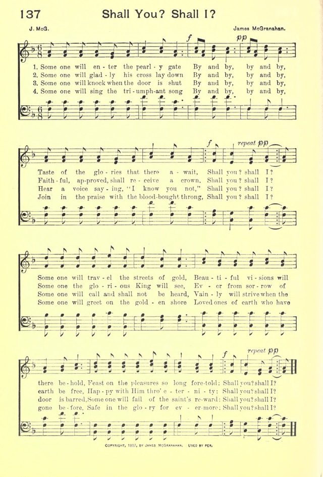 Hallowed Hymns, New and Old: for use in prayer and praise meetings, evangelistic services, sunday schools, young people