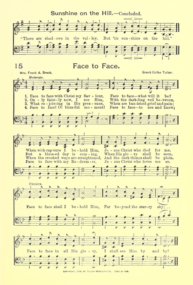Hallowed Hymns, New and Old: for use in prayer and praise meetings, evangelistic services, sunday schools, young people